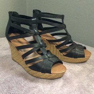 High heel wedge shoes from American eagle